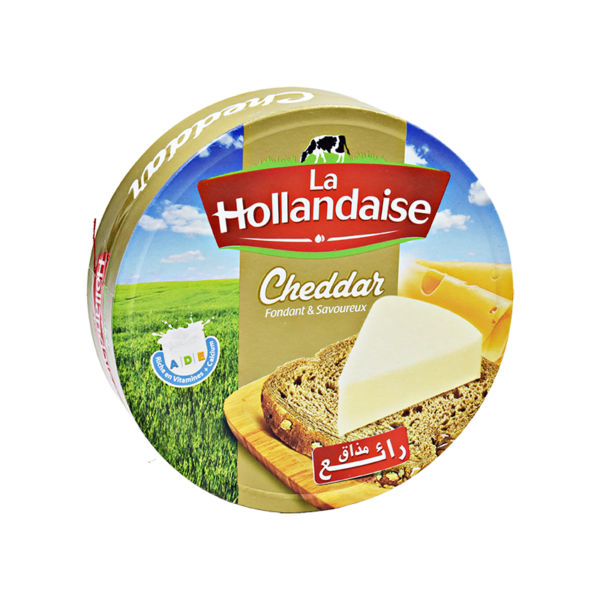 Fromage fondu cheddar 24 portions - LA HOLLANDAISE